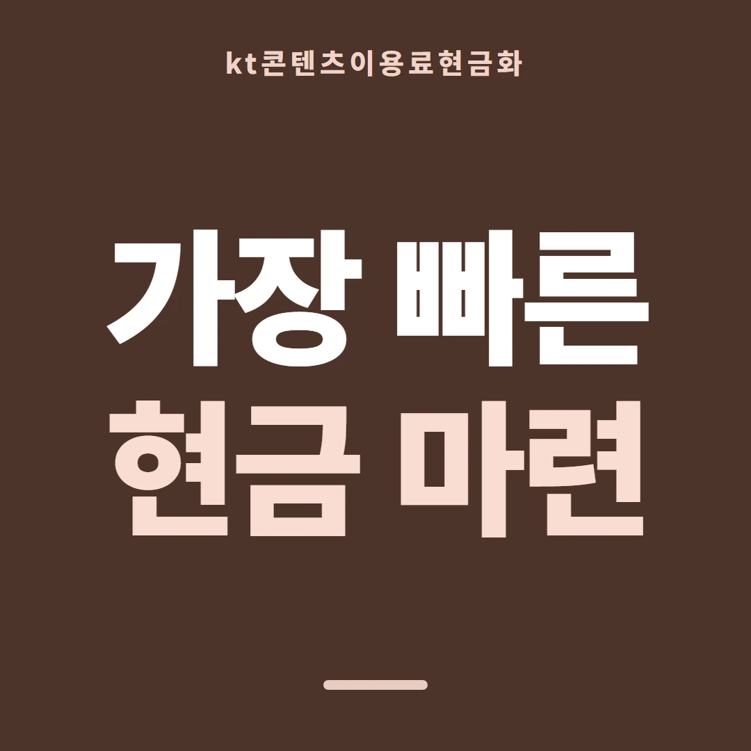 품티켓 KT 콘텐츠이용료 판단할 때 볼 화면 안내 이미지